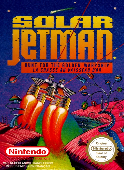 Jaquette de Solar Jetman : Hunt for the Golden Warpship