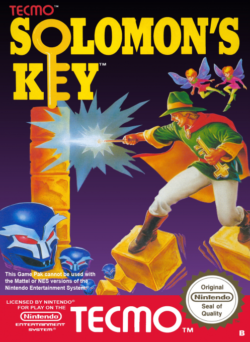 Jaquette de Solomon's Key