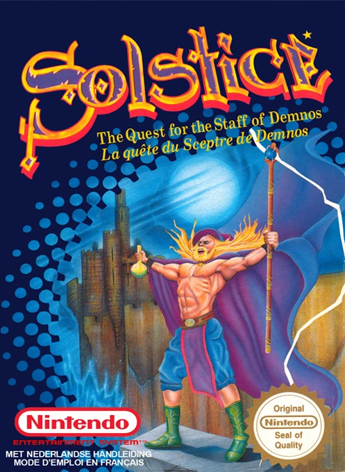 Jaquette de Solstice : The Quest for the Staff of Demnos