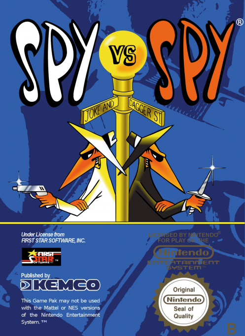 Jaquette de Spy vs Spy