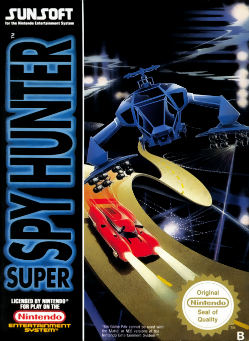 Jaquette de Super Spy Hunter