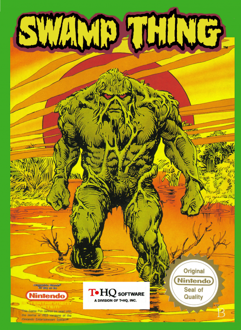 Jaquette de Swamp Thing