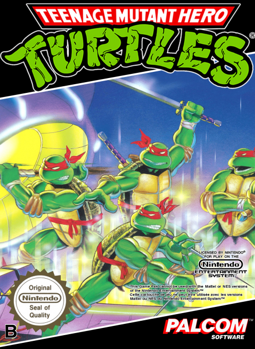 Jaquette de Teenage Mutant Hero Turtles
