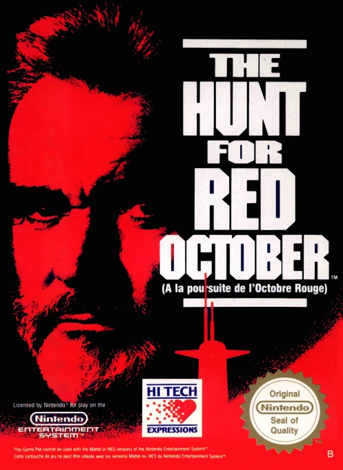 Jaquette de A La Poursuite de l'Octobre Rouge