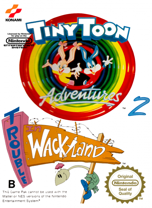Jaquette de Tiny Toon Adventures 2 : Trouble in Wackyland