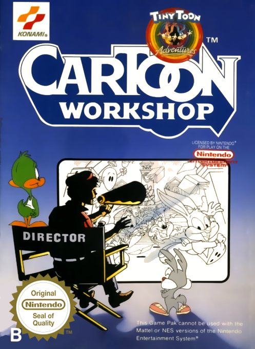 Jaquette de Tiny Toon Adventures : Cartoon Workshop