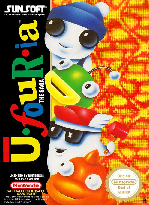 Jaquette de U-four-ia : The Saga