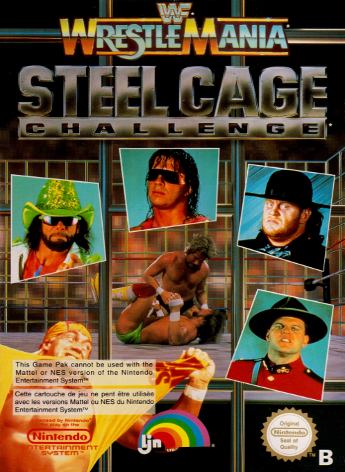 Jaquette de WWF WrestleMania : Steel Cage Challenge