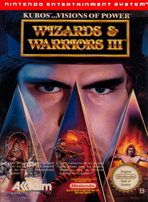 Jaquette de Wizards & Warriors III : Kuros...Visions of Power