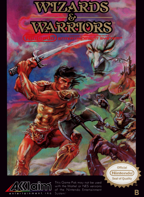 Jaquette de Wizards & Warriors