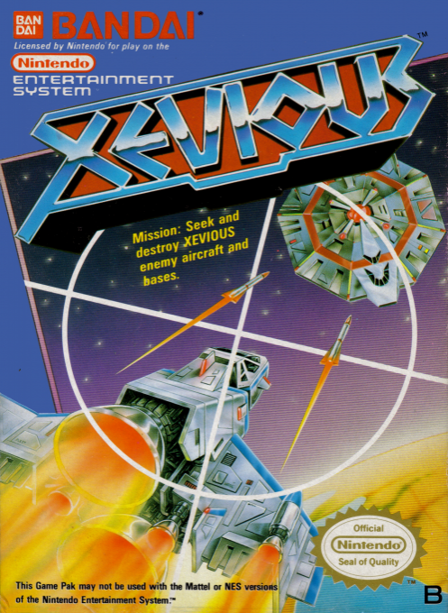 Jaquette de Xevious