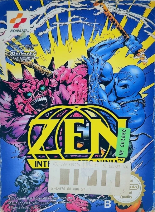 Jaquette de Zen Intergalactic Ninja