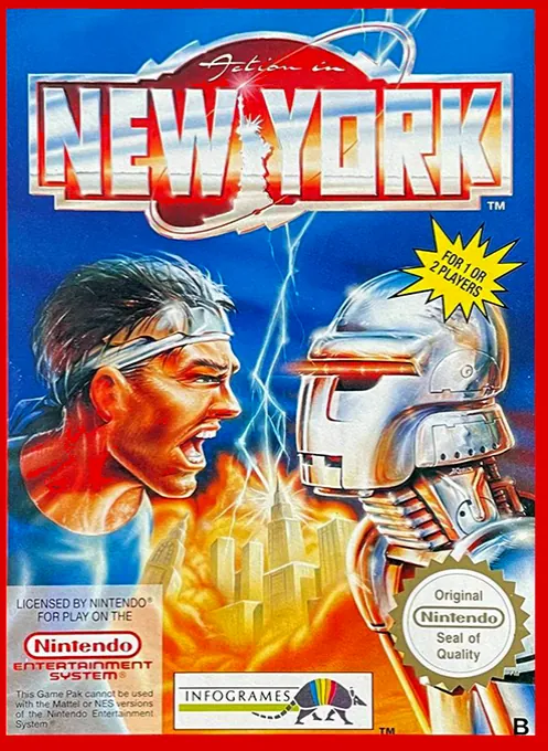 Jaquette de Action in New York