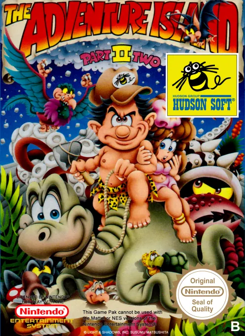 Jaquette de The Adventure Island Part II