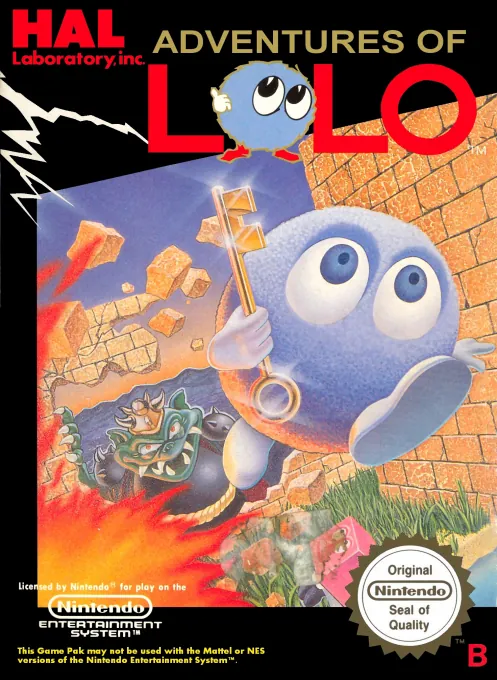Jaquette de Adventures of Lolo