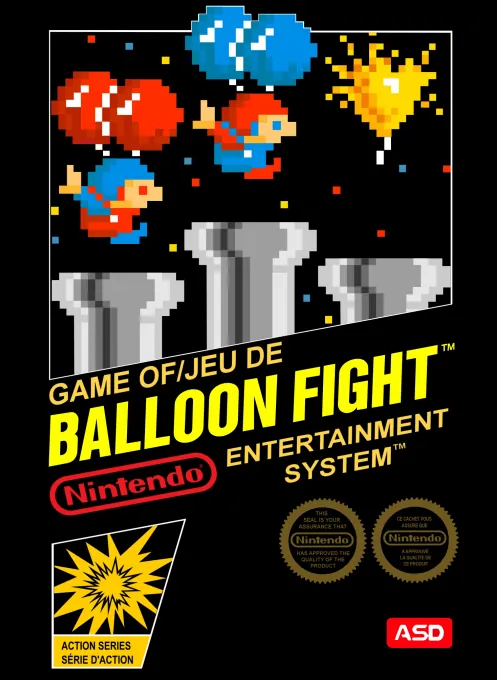 Jaquette de Balloon Fight