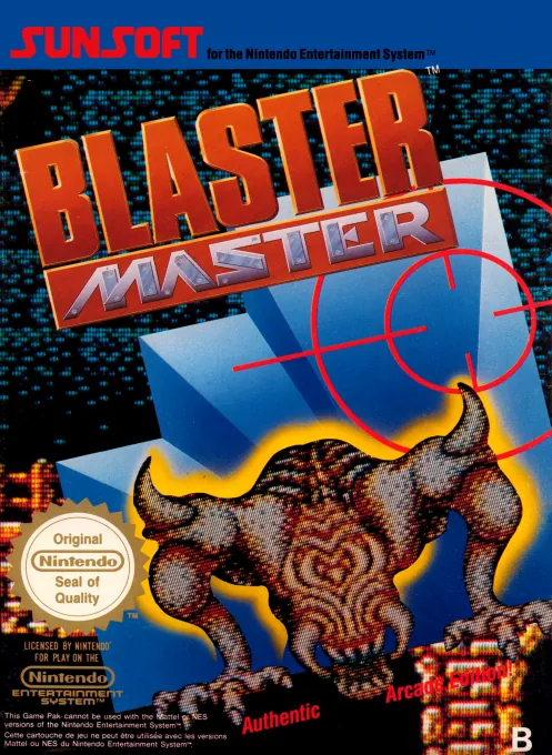 Jaquette de Blaster Master