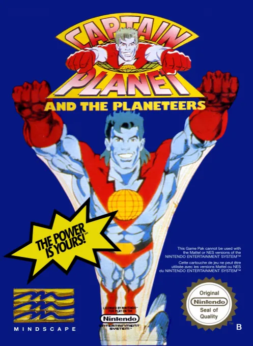 Jaquette de Captain Planet and the Planeteers