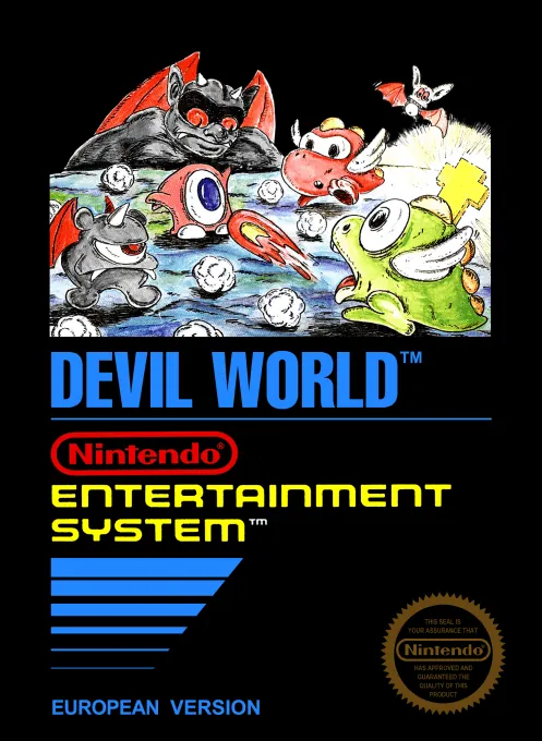 Jaquette de Devil World