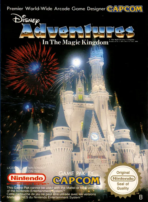 Jaquette de Disney's Adventures in the Magic Kingdom