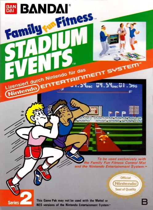 Jaquette de Family Fun Fitness : Stadium Events