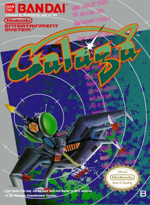 Jaquette de Galaga