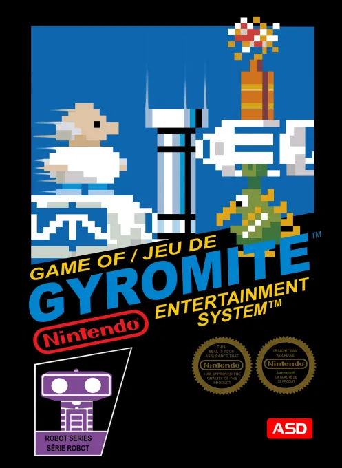 Jaquette de Gyromite