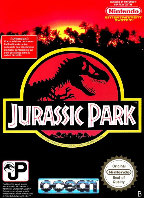 Jaquette de Jurassic Park