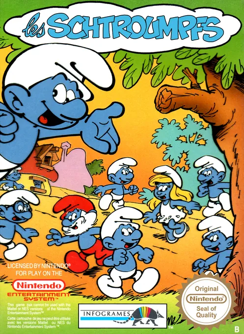 Jaquette de Les Schtroumpfs