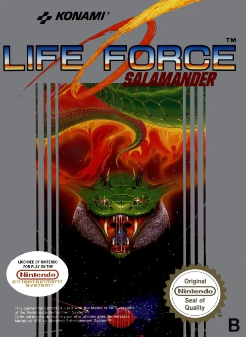 Jaquette de Life Force : Salamander