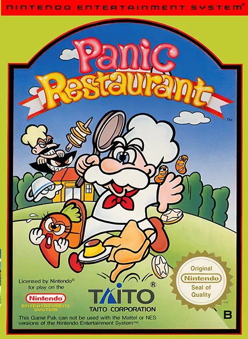 Jaquette de Panic Restaurant