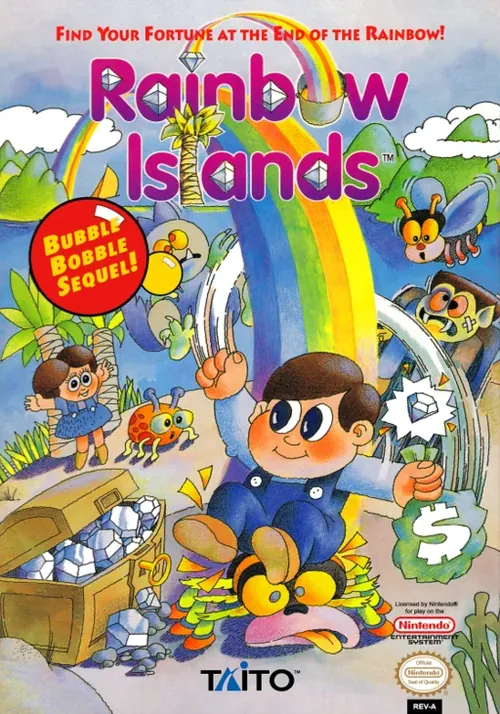 Jaquette de Rainbow Islands