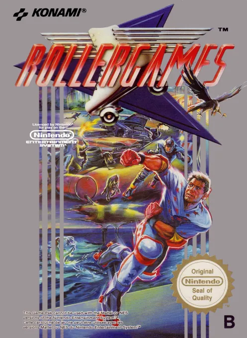 Jaquette de Rollergames