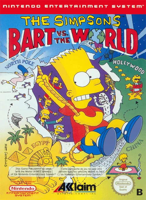 Jaquette de The Simpsons : Bart vs. the World