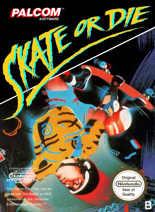 Jaquette de Skate or Die