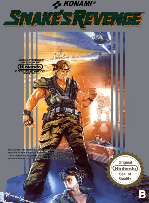 Jaquette de Snake's Revenge