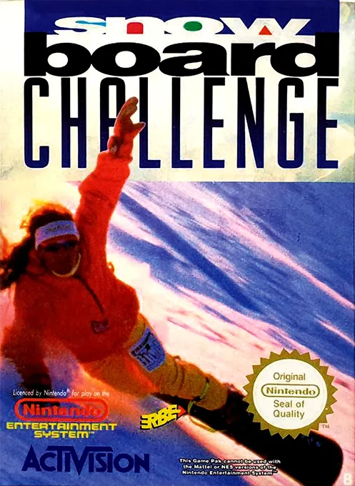 Jaquette de Snowboard Challenge