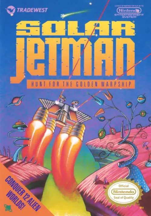 Jaquette de Solar Jetman Hunt for the Golden Warship