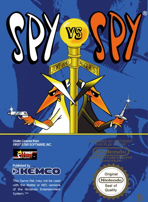 Jaquette de Spy vs Spy
