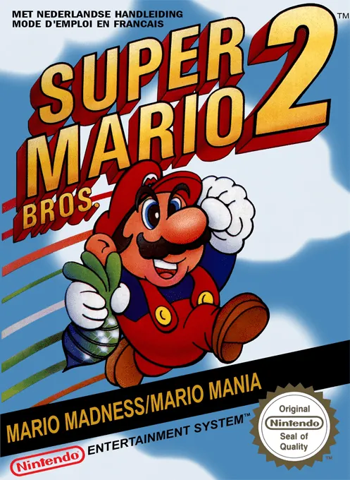 Jaquette de Super Mario Bros. 2
