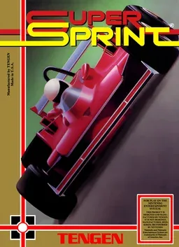 Jaquette de Super Sprint