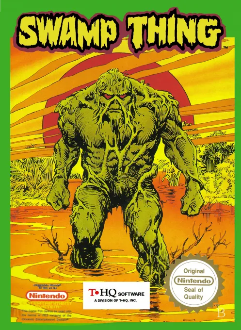 Jaquette de Swamp Thing