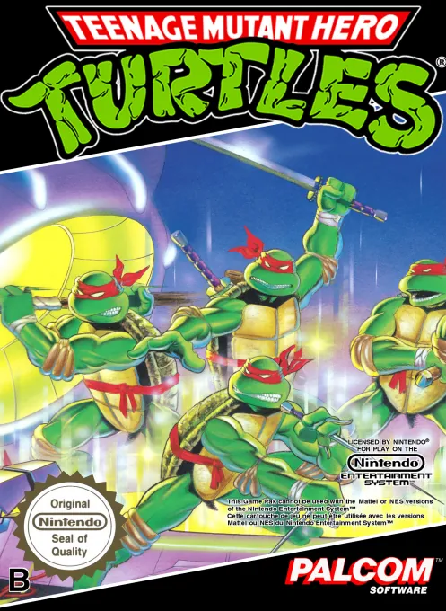 Jaquette de Teenage Mutant Hero Turtles