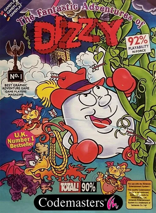 Jaquette de The Fantastic Adventures of Dizzy