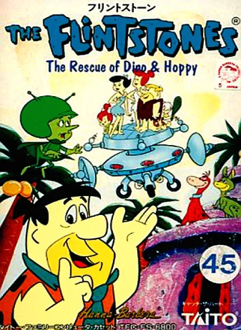 Jaquette de The Flintstones Rescue of Dino and Hoppy