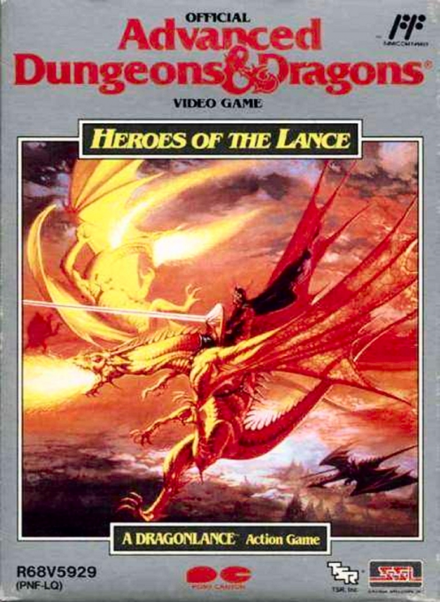 Jaquette de Heroes Of The Lance