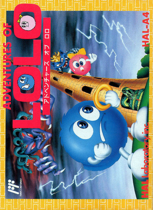 Jaquette de Adventures of Lolo 2