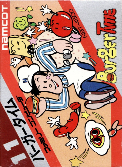 Jaquette de BurgerTime