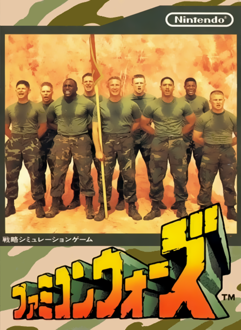 Jaquette de Famicom Wars