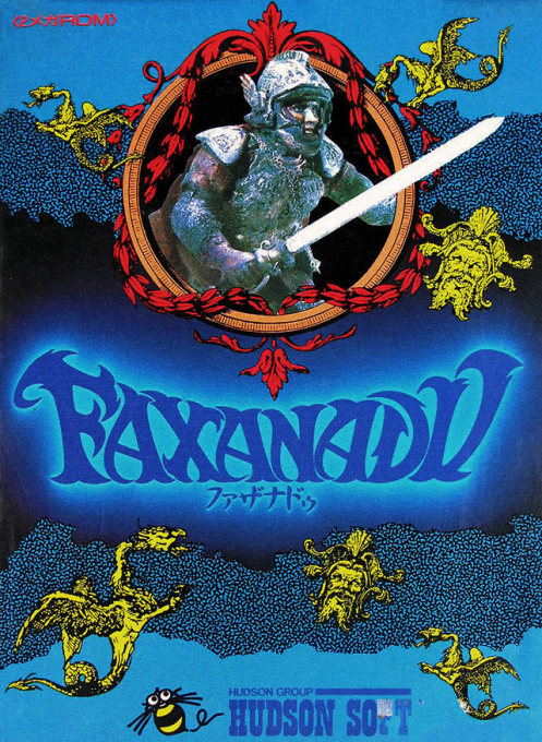 Jaquette de Faxanadu